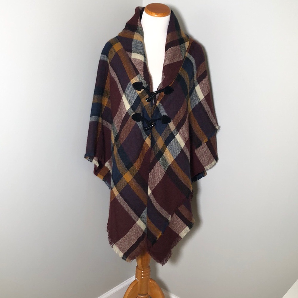 Fall Colored Poncho